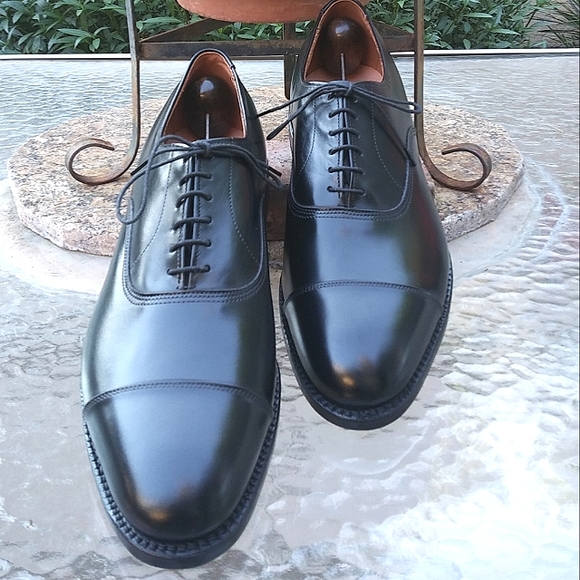 🆕 !!!!SOLD!!!! Allen Edmonds Black Cap Toe Oxford - Picture 3 of 13